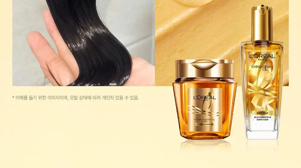 [1&1ㅣ고영양 헤어팩] 로레알파리 오일마스크팩/살롱케어 250ml 단품/기획 택 1 상세페이지 4